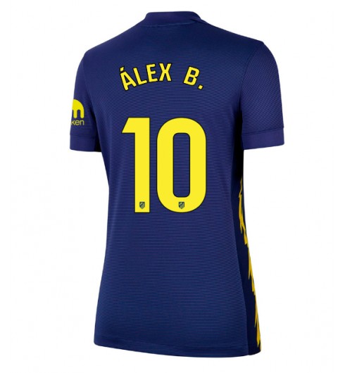 Atletico Madrid Alex Baena #10 Bortedrakt Dame 2025-26 Korte ermer Atletico Madrid Alex Baena #10 Bortedrakt Dame 2025-26 Korte ermer